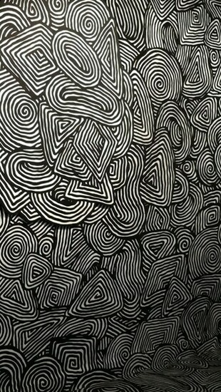 Psychedelic Pattern iPhone 5s Wallpaper