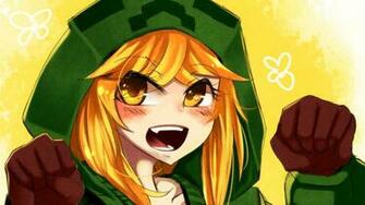 Minecraft Creeper Chan By Rammkiler
