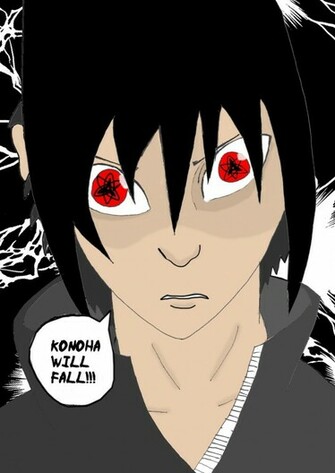 Sasuke Uchiha Mangekyou Sharingan Wallpaper