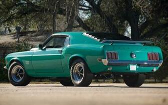 Wallpaper Ford Mustang Boss Rear