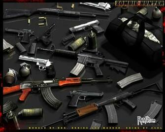 Guns Revolver And Shortgun Computer Background Wallpaper