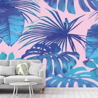 Amazon Peel And Stick Wallpaper Summer Exotic Floral Tropical