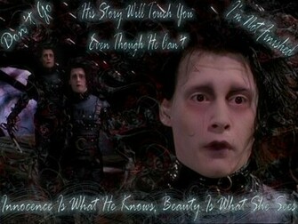Johnny Edward Scissorhands Wallpaper