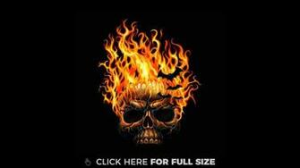 Flaming Skull Tattoos HD Wallpaper