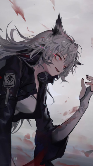 Arknights Lappland Anime Girl 4k Wallpaper