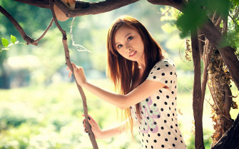 Natural Cute Girl Wallpaper