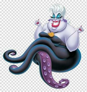 Ursula Illustration Ariel Villain Maleficent Cattivi