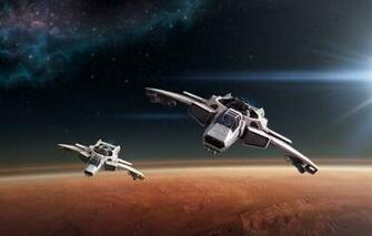 Wallpaper Space Stars Flight Starships Star Citizen Image For