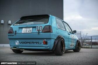 Volkswagen Golf Mk2 Tuning Race Racing Wallpaper