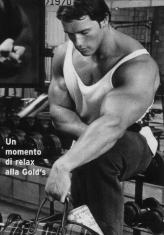 Arnold Posing Mr Olympia Wallpaper