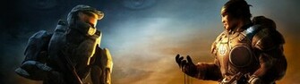 Wallpaper Dual Screen Halo Odst