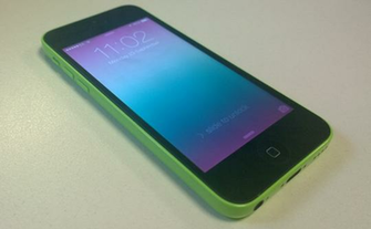 iPhone 5c Lock Screen