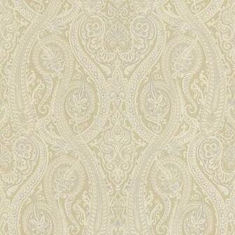 Designed Paisley Wallpaper In Golden Honey Mustard Yellow Wayfair
