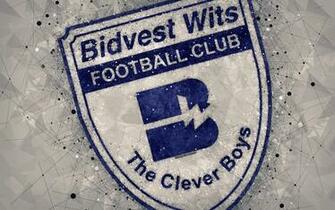 Wallpaper Bidvest Wits Fc 4k Logo Geometric Art