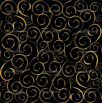 Elegant Black And Gold Background Stock Vector Natalia Vlasova