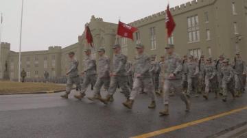Vmi Cadets Practice For Governor S Inaugural Parade