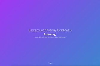 Use Gradient Background Or Overlay On Divi
