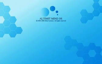 Dot Hack Altimit Wallpaper Blue Mine Os