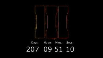 Countdown For Cod Black Ops Screenshot