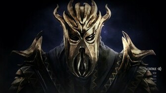 HD Game Wallpaper 1080p Skyrim Main Menu Replacer