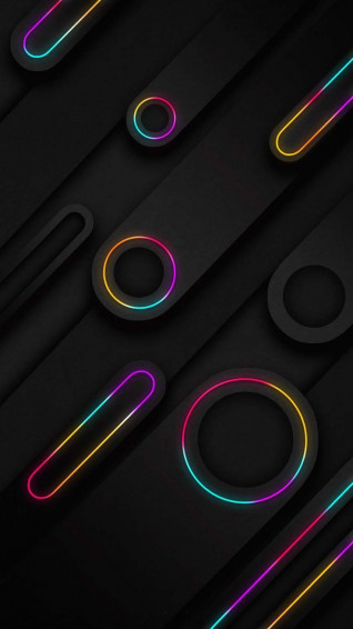Rgb Neon Wallpaper