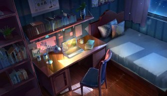 Anime Bedroom Wallpaper