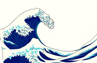 Japanese Wave Wallpaper