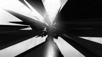 4k Black White Abstract Wallpaper