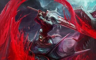 Warrior Vs Dragon Fantasy Fight A25 HD Wallpaper