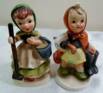 Vintage Napco Japan Cleaning Time Alls Clear Little