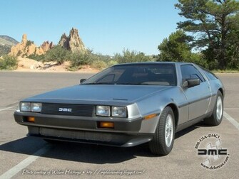 Wallpaper Delorean Dmc