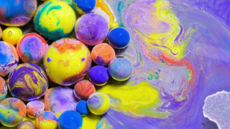 Slow Motion Vibrant Wallpaper 4k Chemical Reaction Splashing
