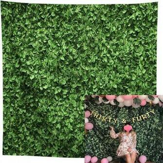 Amazon Allenjoy Fabric Green Leaves Backdrop Not