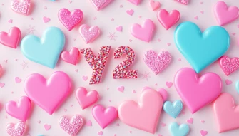 Y2k Heart Wallpaper