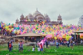 Amazing Holi Festival Celebration New HD Wallpaper