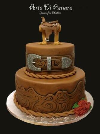 Leather Cake By Artediamore