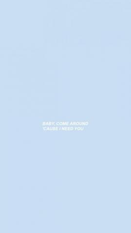 Baby Blue Aesthetic Wallpaper On
