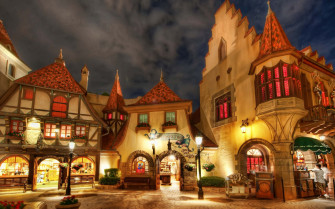 Town Background Wallpaper