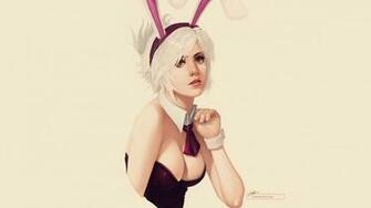 Bunny Girl Riven Wallpaper By Tsuaii