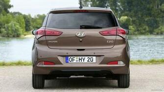 Hyundai I20 Rear HD Wallpaper