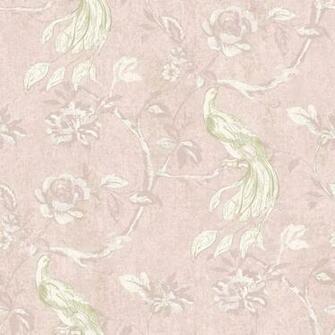 Gran Deco Paradise Bird Wallpaper Pink Category Decorating