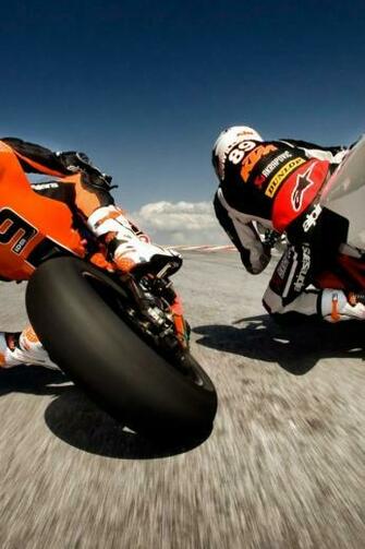 Ktm Bikes Racing iPhone Wallpaper
