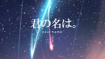 Your Name Sky Night Falling Stars