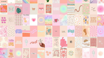 Aesthetic Collage Desktop Wallpaper