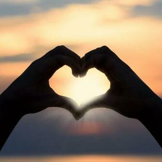 Heart Hands Wallpaper Top Background