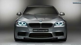 Front Closeup Picture Of Bmw M5 Concept