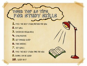 Study Skills Learning With List
