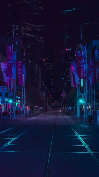 Night Aesthetic Wallpaper On
