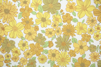 Retro Wallpaper By The Yard 60s Vintage