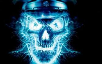 Wolfenstein Skull HD Desktop Wallpaper Widescreen High